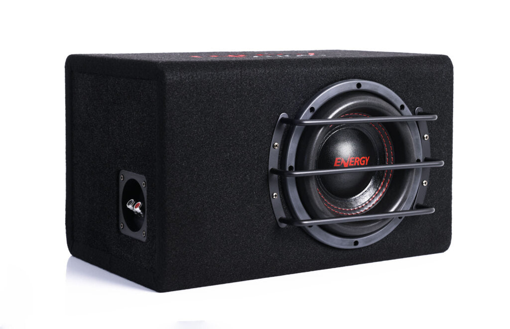 Energy Audio Bass Bully BOXED8 8" 5000W 250RMS SUB+BOX+GRILL SVC Boxed Subwoofer