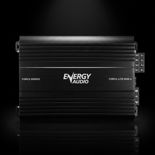Energy Audio FORCE-LITE6000.4 6000W 4X60RMS 4 Channel Amplifier