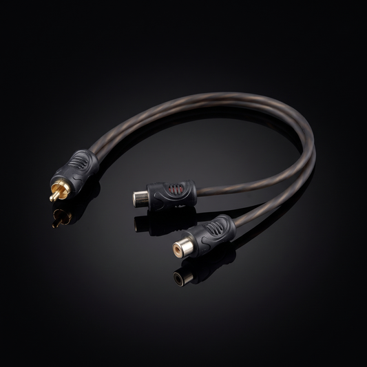 Energy Audio 1 Male - 2 Female RCA Splitter