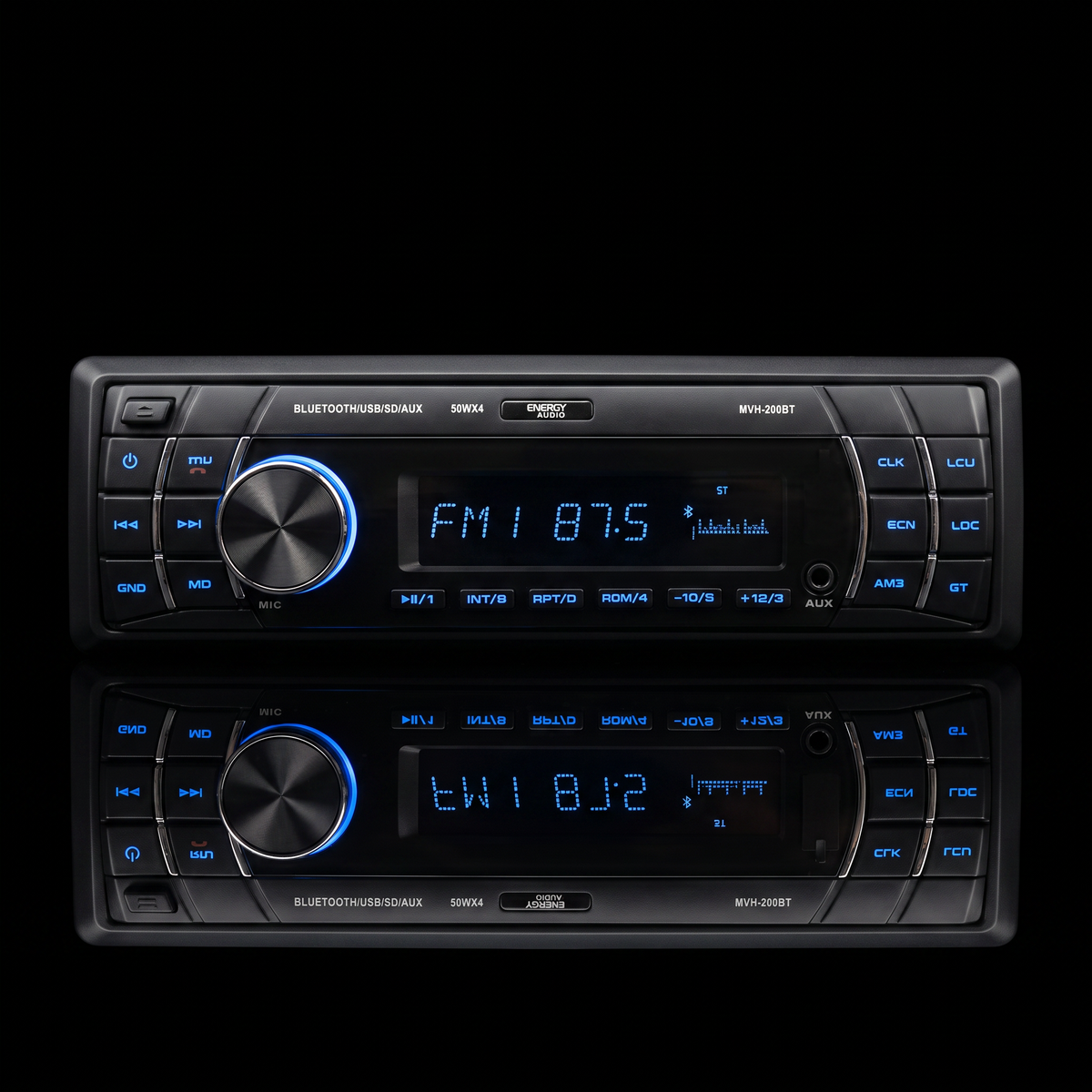 Energy Audio MVH-200BT USB/SD/AUX Bluetooth Single Din Radio