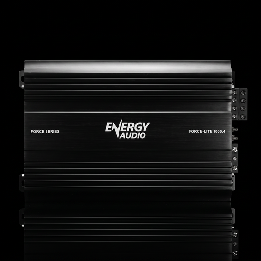 Energy Audio FORCE-LITE8000.4 8000W 4X80RMS 4 Channel amplifier