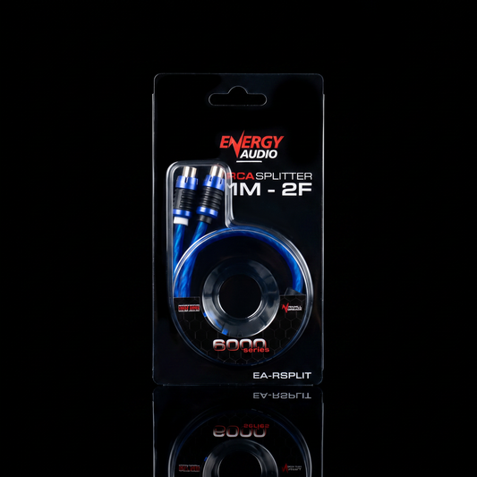 Energy Audio EA-RSPLIT 1-Male 2-Female Pro RCA Splitter