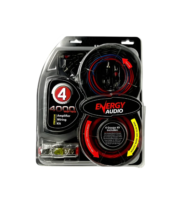 Energy Audio EA-4GKIT Premium 4-Gauge Wiring Kit