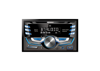 Energy Audio MVH-400BT Bluetooth/USB/AUX Double Din Multimedia Player