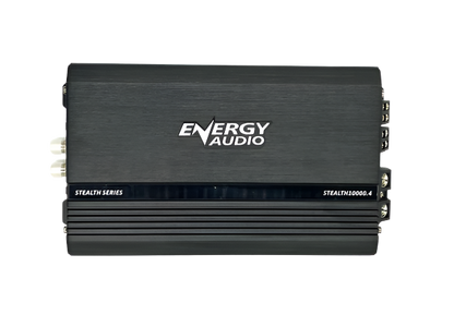 Energy Audio STEALTH10000.4 10000W 100RMSx4 4-Channel Amplifier