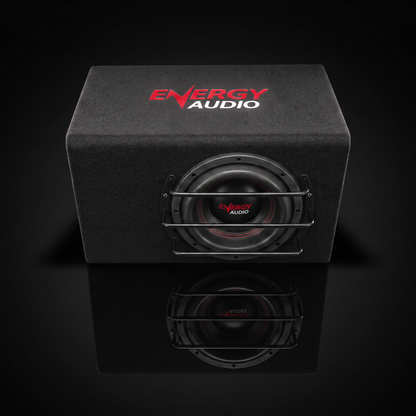 Energy Audio Bass Bully BOXED8 8" 5000W 250RMS SUB+BOX+GRILL SVC Boxed Subwoofer