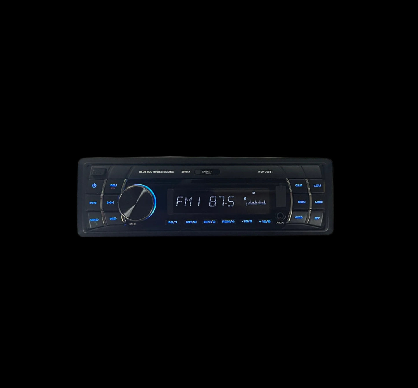 Energy Audio MVH-200BT USB/SD/AUX Bluetooth Single Din Radio